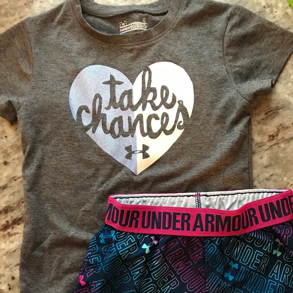 Under Armour outfit toddler size 4